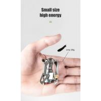 BRS-estufa de Gas para exteriores, Mini quemador de Gas para acampar, 25g, ultraligero, titanio, Picnic, senderismo, cocina, horno de supervivencia BRS-3000T - details 1