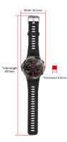 LIGE 2025 nuevo reloj inteligente Bluetooth llamada hombres pantalla completa táctil Monitor de salud reloj con linterna Smartwatch para IOS Android - details 20