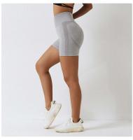 Ropa de Yoga de alta elasticidad para mujer, conjuntos cortos absorbentes, pantalones Push Up, pantalones cortos para correr y ciclismo, mallas Fiess - details 15
