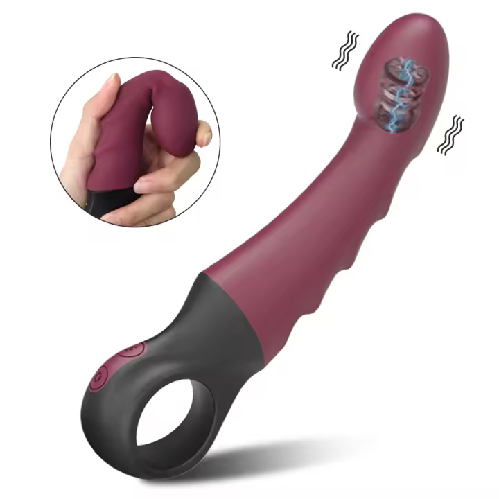 Vibrador de punto G para mujer, estimulador de clítoris y clítoris, masajeador femenino potente, masturbador, consolador, Juguetes sexuales Vibradores para Adultos 18 - 1