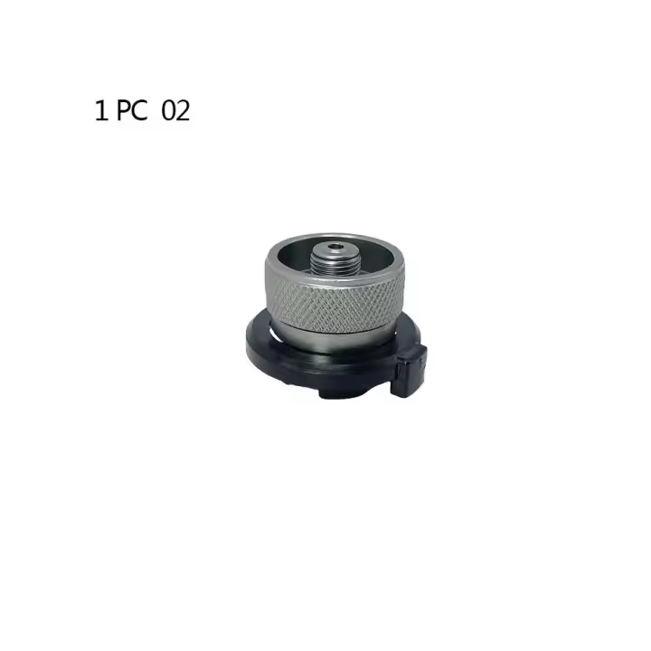 Adaptador plano de transmisión de quemador de gas para exteriores, adaptador de tanque múltiple para camping - 1