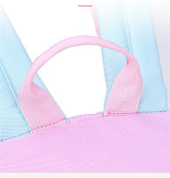 Mochila escolar para niños y niñas, de arcoíris morral, color rosa y morado - details 8