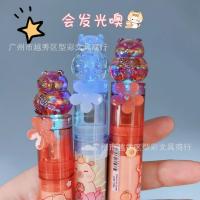 30 unids/set Kawaii lápiz labial diseño Capybara borradores de goma con luz Led herramienta de corrección para estudiantes papelería creativa regalo de cumpleaños - details 6