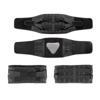 Faja Lumbar para el dolor de espalda baja, cinturón de soporte Lumbar ajustable, ejercicio transpirable, cinturón de soporte de cintura - details 3