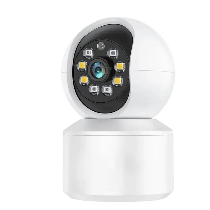 Wistino Cámara de Seguridad Interior 5MP Visión Nocturna, Detección de Movimiento, Audio de Doble Vía, Monitor de Bebé para Hogar Inteligente Conéctate con WIFI, No Impermeable, Visión de 9m - 1