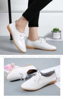 Mocasines de verano de cuero genuino, mocasines informales, calzado de mujer con punta suave y puntiaguda, zapatos planos para mujer - details 13