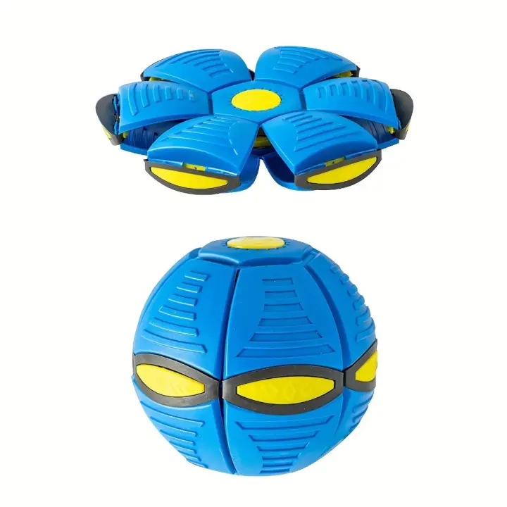 Pelota Rebotante con Plato Juguete Duradero Elástico Divertido para Perros - 1