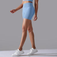 Pantalones cortos de yoga sin costuras para mujer, leggings - details 43