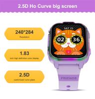 Reloj inteligente 4G para niños, dispositivo con GPS, WIFI, videollamada SOS, resistente al agua, cámara, Monitor, rastreador, ubicación, teléfono, 2024 - details 1