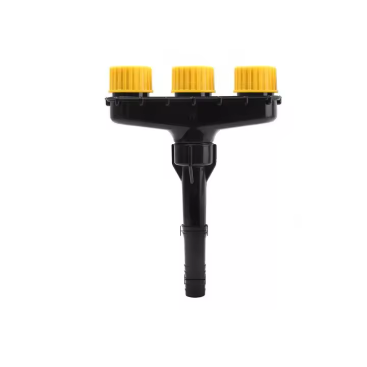 Boquilla de pulverización multicabezales de gran flujo de agua, aspersores de agua ajustables para césped, bomba de agua para ahorro de trabajo, lavado de coches - 1