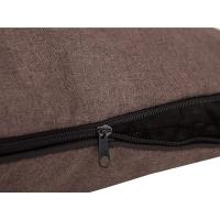 Cojines de Asiento y Respaldo Impermeables Diseño Acolchado y Correas 100 cm Marrón - details 36