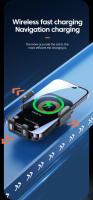Cargador inalámbrico para teléfono móvil, soporte de ventilación para carga rápida de IPhone/Samsung 66W - details 5