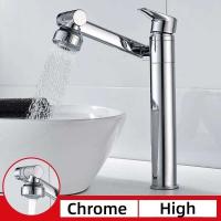 Lavabo de 1080 grados, fregadero de cocina, aireador de agua para baño, grifo negro, grifo calentado, mezclador Gourmet, grifería - details 15