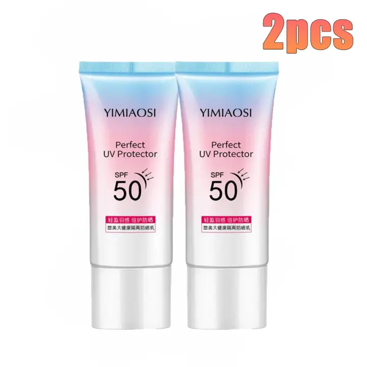 Crema Protector Solar SPF50+ Cuidado de Piel para Cara y Cuerpo al Aire Libre - 1