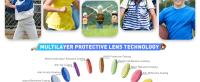 KAPVOE Gafas de Sol para Bicicleta para Niños Protección UV400 Talla Pequeña - details 7