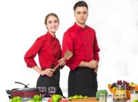 Chaqueta de chef de manga corta, abrigo de cocinero, uniforme de trabajo para barista, panadero, camarero, restaurante, ropa de hotel - details 9