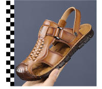 Sandalias para hombre, casuales, transpirables, zapatos de playa, de doble uso, resistentes al desgaste, antideslizantes - details 18