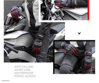 SUOMY-Guantes cálidos de invierno para motocicleta, manoplas protectoras impermeables para Moto, pantalla táctil, para montar en Moto de nieve - details 10