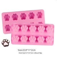 Molde de silicona de hueso de perro encantador para hornear Chocolate, dulces, Fondant, confitería, jabón de Pata de Gato, moldes de pastelería, herramientas de decoración de pasteles - details 1