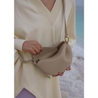 Bolso De Guisantes De Cuero Para Mujer Bolso De Bola De Masa De Sillín Cruzado De Un Hombro Pequeño - details 13