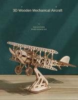 Rompecabezas de madera 3d para niños, conjunto de modelos de construcción mecánicos Montessori DIY, juguetes para construir motocicletas, dirigibles, coches, trenes - details 40