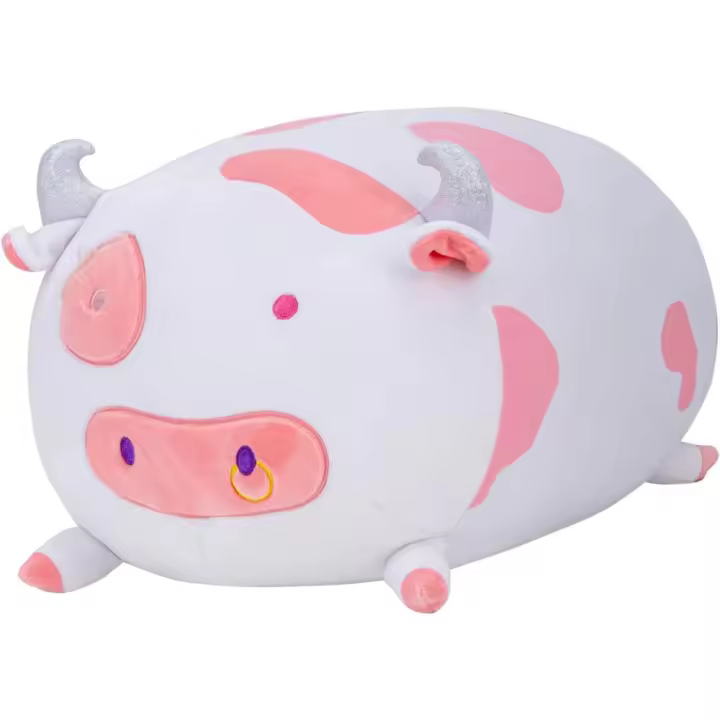 Peluche Kawaii 20CM Vaca Fresa Almohada de Abrazando Juguetes de Animales Lindo Dormir fluffie stuffiez Cojines - 1