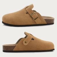 Zapatillas de Corcho de Gamuza a la Moda para Hombres Sandalias de Soporte para Arco - details 22