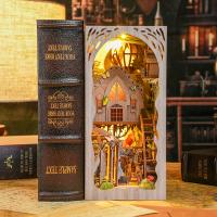 Rompecabezas 3D de Madera Kit de Construcción de Casa de Muñecas Mini Decoración de Escritorio Fancy Ideal Regalo de Holiday para Amigo y Amiga - details 0