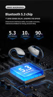 Auriculares inalámbricos con micrófono HD, audífonos deportivos impermeables de graves Surround HiFi, de alta gama, con Bluetooth - details 1