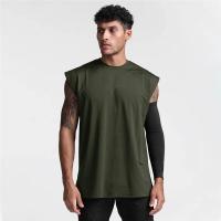 Camiseta deportiva sin mangas para hombre, prenda deportiva informal, transpirable, para correr y hacer ejercicio, ropa de gimnasio - details 6