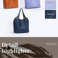CH Cartera de viajero de gran capacidad Bolso de mujer 2024 Nueva moda Material de PU simple Estilo clásico Bolso de mano para mujer Mochila de lujo de alta gama - details 6