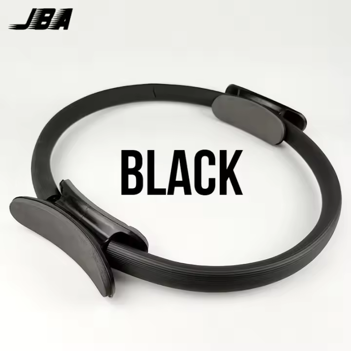 Anillo de Yoga de Fibra de Vidrio Ligero 38CM de Diámetro, Agarre Doble, Resistencia Antiguera, Circulos de Fitness Flexibles para Mujeres - 1