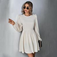 Vestido Largo de Manga Completa para Mujer Ajuste Cintura Aestético Primavera Otoño 2025 - details 2