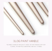 Juego de brochas de maquillaje profesional para mujer, alta calidad, belleza, maquillaje coreano, cosméticos, 10 Piezas - details 5