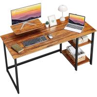 Escritorio de Computadora con Estantes Reversibles Mesa de Oficina para Ahorro de Espacio - details 25