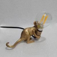 Lámpara de Noche de Resina de Ratón Nórdico Diseño de Dibujos Animados Iluminación para el Hogar - details 6