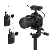 Micrófono de Lavetina Inalámbrico UHF 30 Canales Disponibles Alcance de 50m Para Cámara DSLR - details 9