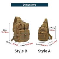 Mochila de asalto táctico, bolso de hombro impermeable, mochila EDC para exteriores, senderismo, camping, caza, trekking, viajes - details 2