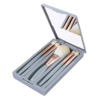 Morandi travel mini juego de pincel de maquillaje portátil con espejo multifunción - details 2