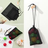 Bolsa de malla multiusos de nailon para exteriores, bolsa de lavandería con cordón, bolsa de almacenamiento de cosas, 1 unidad - details 2