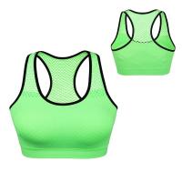 Sujetador deportivo transpirable para mujer, Top deportivo acolchado sin aros, absorbe el sudor, para correr - details 2