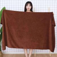 Albornoz de playa de masaje de gran tamaño para Hotel en casa de secado rápido, Sábana de cama humeante suave para salón de belleza, toallas de baño para adultos - details 13