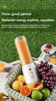 Mini Extractor de jugo de frutas eléctrico portátil inalámbrico, exprimidores multiusos, uso doméstico, 2 en 1 - details 10