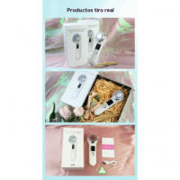 Instrumento de introducción de frío y calor instrumento de masaje facial casero micro-corriente lifting reafirmante rejuvenecimiento instrumento de belleza - details 8