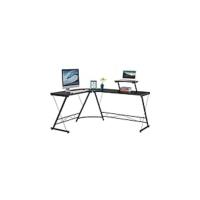 Mesa de Escritorio con Ruedas Espacio Límite Negro 80x50x132cm Para Juegos y Organización - details 11