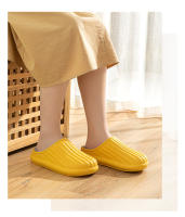 Nuevas zapatillas de algodón impermeables EVA para el hogar, interior y exterior, felpa cálida para hombres y mujeres, zapatos sencillos de algodón ligero de otoño e invierno - details 1