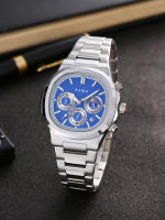 Reloj para Hombre Diseño Nórdico Cronógrafo de 3 Eje, Cuarzo Miyota Japonés, Cristal Reforzado, Brillo Nocturno, Resistente al Agua 30M Estilo Elegante para Oficina y Diario - details 3