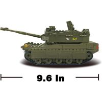 Juego de bloques de construcción de tanque Merkava, 344 piezas - details 3
