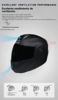 Casco motocross bluetooth hombre MX Carreras de Locomotora cascos integrales - details 11