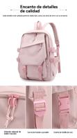 Viero-Mochila Escolar para Adolescentes, Niña, Niño, 14 pulgadas, Portátil, Vies, Universidad, Trabo - details 9